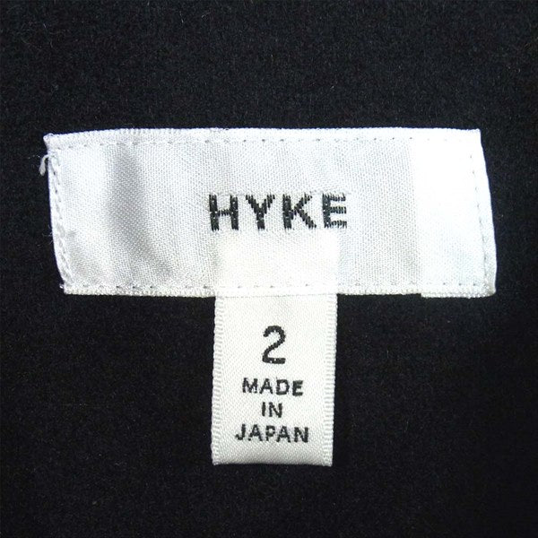 HYKE ハイク 132-17005 ライナー付 トレンチ ウール 日本製 レディース