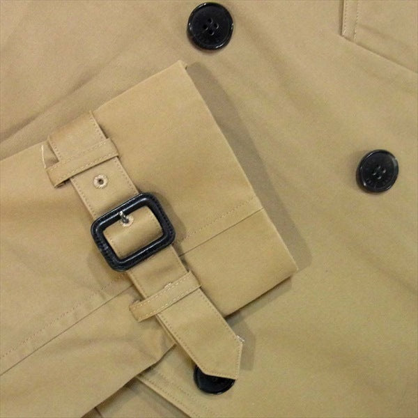 HYKE ハイク 132-17005 ライナー付 トレンチ ウール 日本製 レディース トレンチコート ベージュ系 2【中古】