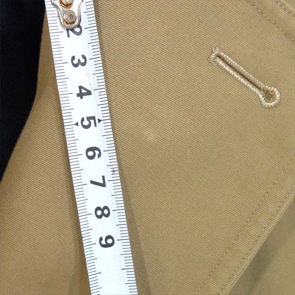 HYKE ハイク 132-17005 ライナー付 トレンチ ウール 日本製 レディース トレンチコート ベージュ系 2【中古】