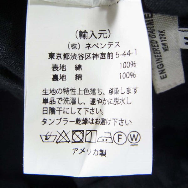Engineered Garments エンジニアードガーメンツ BUCKET HAT 総柄 バケット ハット 帽子 ブラック系 M【中古】