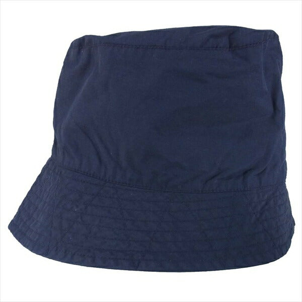 Engineered Garments エンジニアードガーメンツ BUCKET HAT ポプリン バケット ハット 帽子 ネイビー系 M【中古】