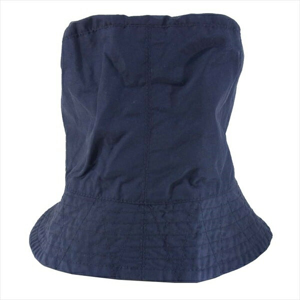 Engineered Garments エンジニアードガーメンツ BUCKET HAT ポプリン バケット ハット 帽子 ネイビー系 M【中古】