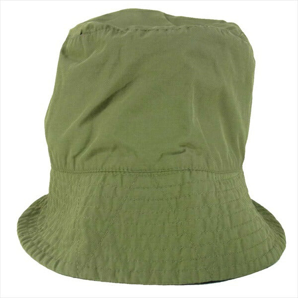 Engineered Garments エンジニアードガーメンツ ポプリン バケットハット 帽子 カーキ(オリーブグリーン)系 M【中古】
