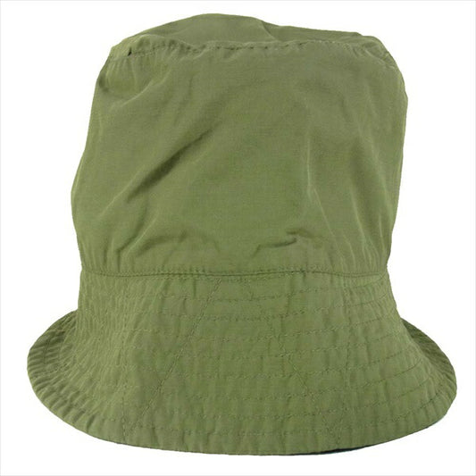 Engineered Garments エンジニアードガーメンツ ポプリン バケットハット 帽子 カーキ(オリーブグリーン)系 M【中古】