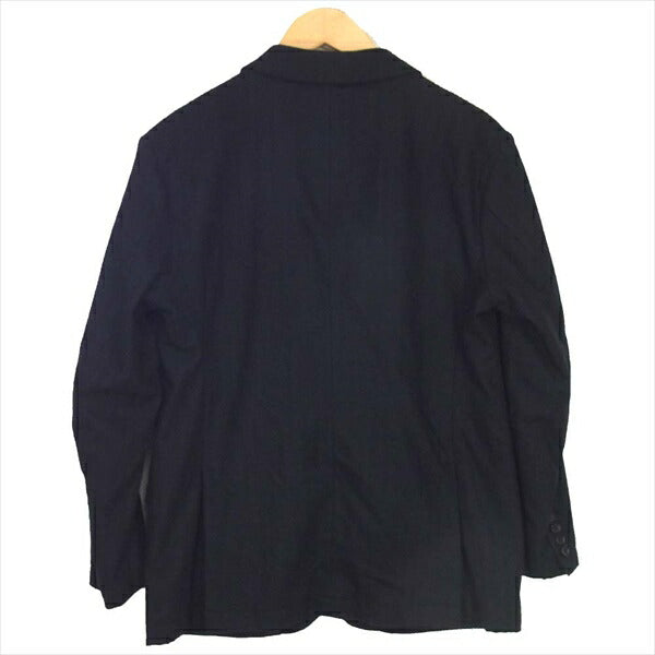 Engineered Garments エンジニアードガーメンツ シャドーストライプ ウール 2B ジャケット ネイビー系 XS【中古】