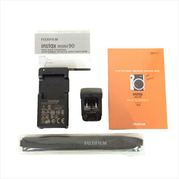 富士フイルム NEO CLASSIC instax mini90 チェキ インスタントカメラ 黒系【中古】