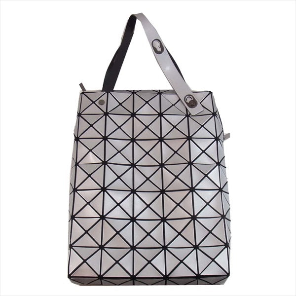 ISSEY MIYAKE イッセイミヤケ BB51-AG941-91 ROCK MATTE PARK EDITION # 06 CHANGE トートバッグ バッグ シルバー【美品】【中古】