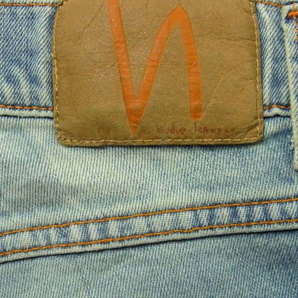 Nudie Jeans ヌーディージーンズ Tight Terry Electric Ocean ストレッチ デニム パンツ インディゴブルー系 W29 L30【美品】【中古】