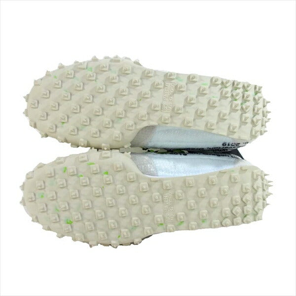 NIKE ナイキ CD8180-100 × オフホワイト Off-White 国内正規 WAFFLE RACER ワッフル レーサー スニーカー ホワイト系 27.5cm【新古品】【未使用】【中古】