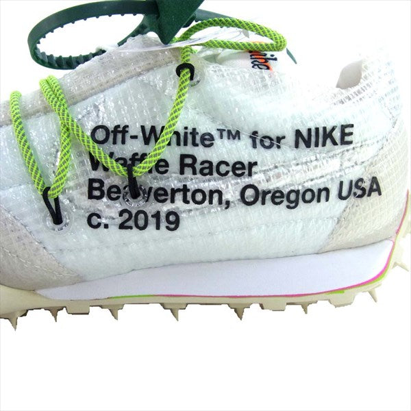 NIKE ナイキ CD8180-100 × オフホワイト Off-White 国内正規 WAFFLE 