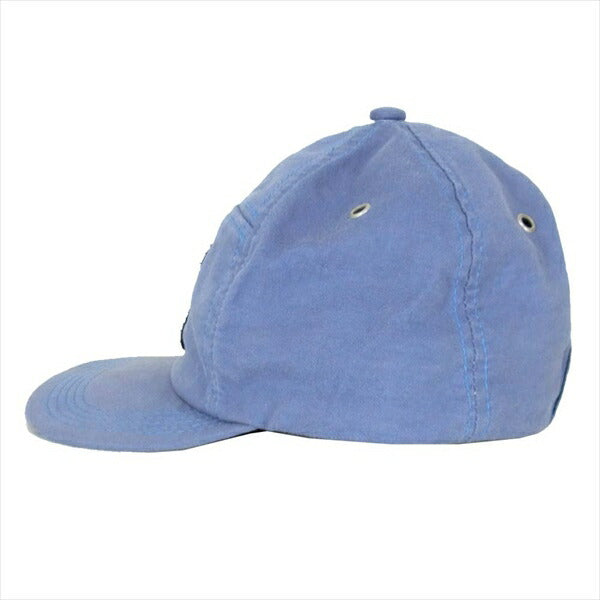 TENDERLOIN テンダーロイン T-6P CAP SATIN スナップバック ワッペン ロゴ キャップ 水色系【美品】【中古】