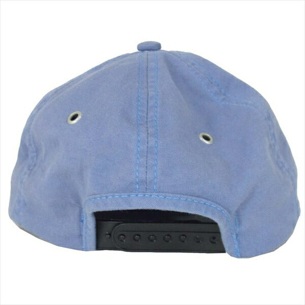 TENDERLOIN テンダーロイン T-6P CAP SATIN スナップバック ワッペン ロゴ キャップ 水色系【美品】【中古】