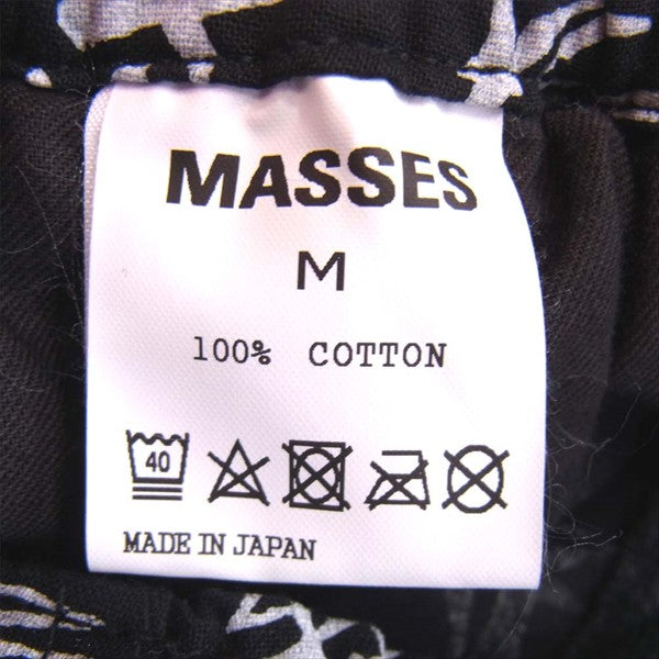 マシス 19AW BRUSH PANTS ブラッシュ パンツ ブラック系 M【極上美品】【中古】