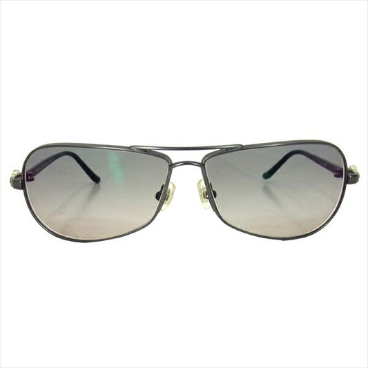 CHROME HEARTS クロムハーツ（原本無） RED サイドダガー アイウェア サングラス 度入り 眼鏡 ブラック系【中古】