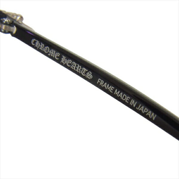 CHROME HEARTS クロムハーツ（原本無） RED サイドダガー アイウェア サングラス 度入り 眼鏡 ブラック系【中古】