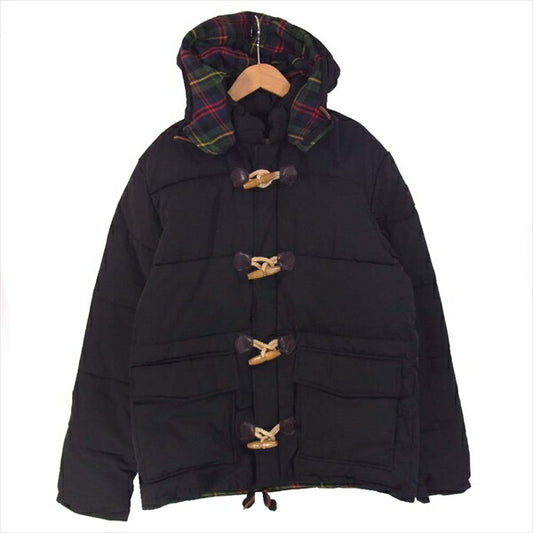 FRANKLIN&MARSHALL フランクリンマーシャル ナイロン ダッフルコート ジャケット 黒系 M【中古】