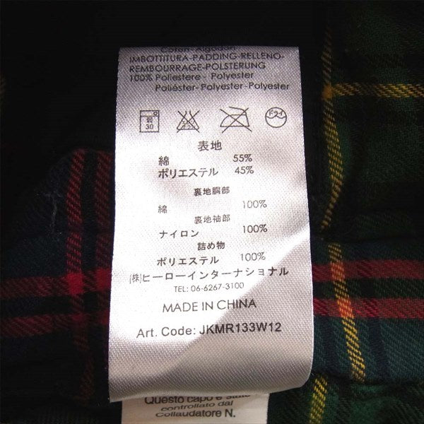 FRANKLIN&MARSHALL フランクリンマーシャル ナイロン ダッフルコート ジャケット 黒系 M【中古】