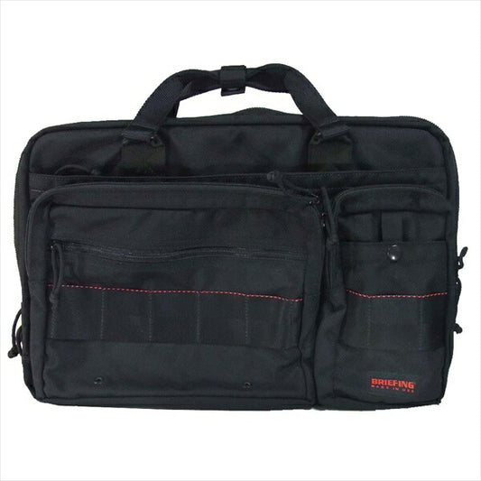 BRIEFING ブリーフィング A4 LINER A4ライナー ブリーフケース ショルダー バッグ ビジネスバッグ ブラック系【中古】