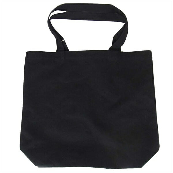 Yohji Yamamoto ヨウジヤマモト S'YTE ロゴ プリント キャンバス トートバッグ 黒系【新古品】【未使用】【中古】