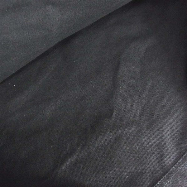 Yohji Yamamoto ヨウジヤマモト S'YTE ロゴ プリント キャンバス トートバッグ 黒系【新古品】【未使用】【中古】