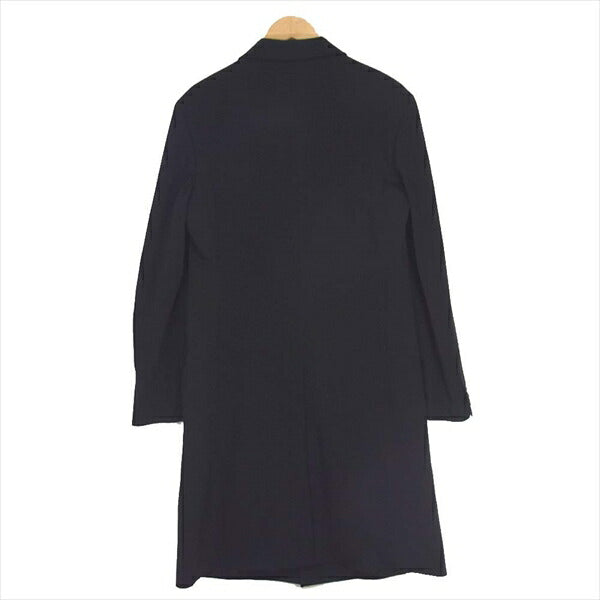 Yohji Yamamoto ヨウジヤマモト UB-J29-912 S'YTE Pe/Rayon ギャバジン ストレッチ ロングジャケット コート 黒系 4【新古品】【未使用】【中古】