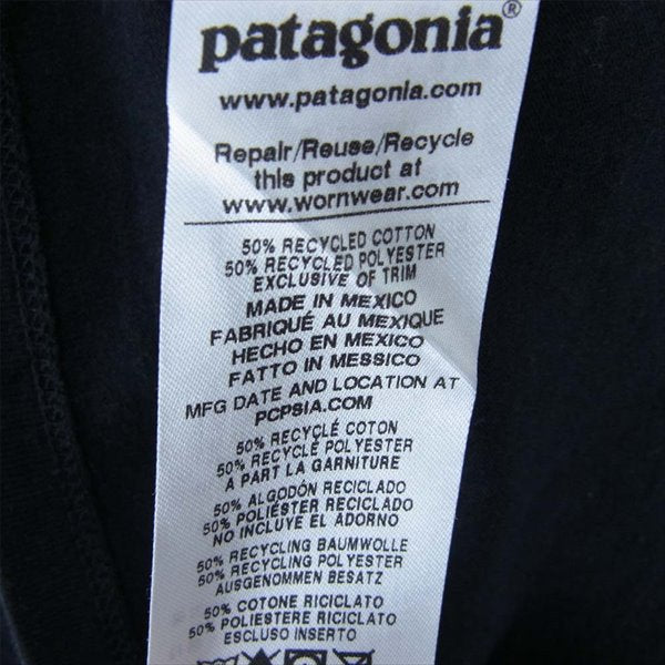 patagonia パタゴニア L/S P-6 LOGO RESPONSIBILI-TEE 38581SP20 長袖 Tシャツ ブラック系 S【美品】【中古】