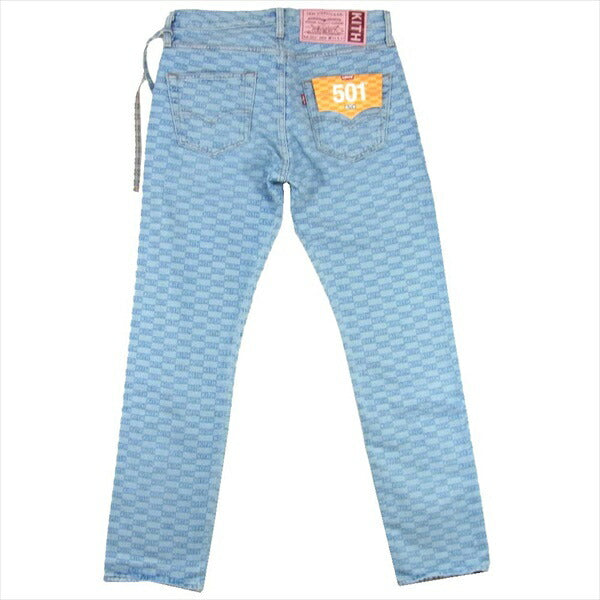 KITH キス × リーバイス Levi's AOP 501 デニム パンツ インディゴ