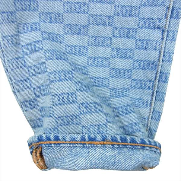 正規品 KITH × Levi’s コラボデニムパンツ AOP 501 KITH キス × リーバイス Levi's AOP 501 デニム パンツ インディゴ