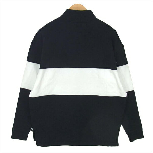KITH キス × コカ コーラ Coca-Cola 1/4 Zip Rugby スウェット ブラック系 XS【新古品】【未使用】【中古】