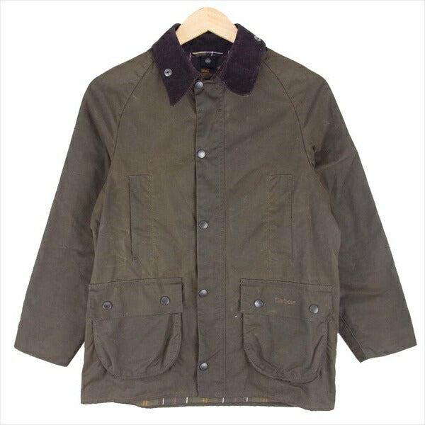Barbour バブアー 1602119 国内正規品 レディース CLASSIC BEAUFORT ビューフォート オイルド ジャケット カーキ(オリーブグリーン)系 L's XL【中古】