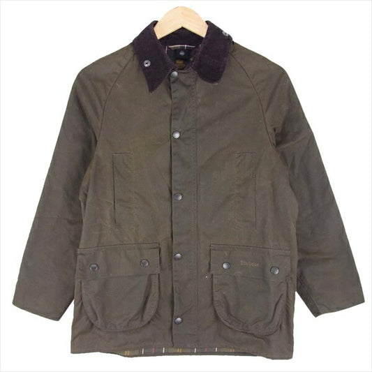 Barbour バブアー 1602119 国内正規品 レディース CLASSIC BEAUFORT ビューフォート オイルド ジャケット カーキ(オリーブグリーン)系 L's XL【中古】