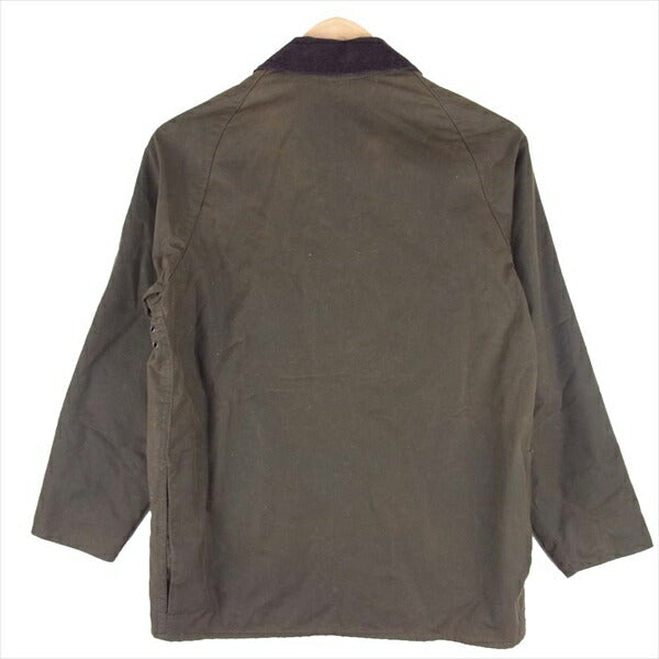 Barbour バブアー 1602119 国内正規品 レディース CLASSIC BEAUFORT ビューフォート オイルド ジャケット カーキ(オリーブグリーン)系 L's XL【中古】