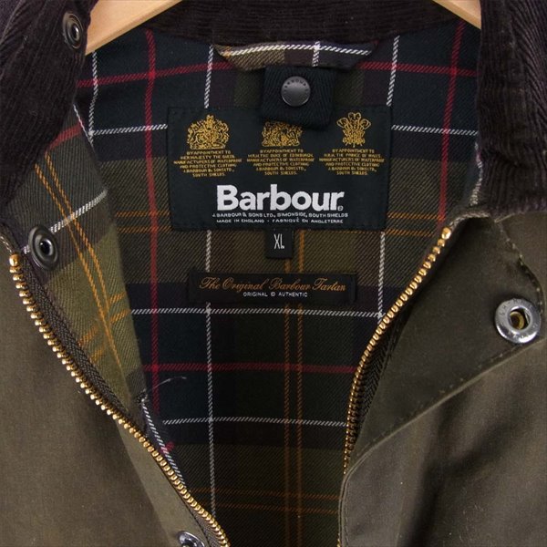 Barbour バブアー 1602119 国内正規品 レディース CLASSIC BEAUFORT ビューフォート オイルド ジャケット カーキ(オリーブグリーン)系 L's XL【中古】