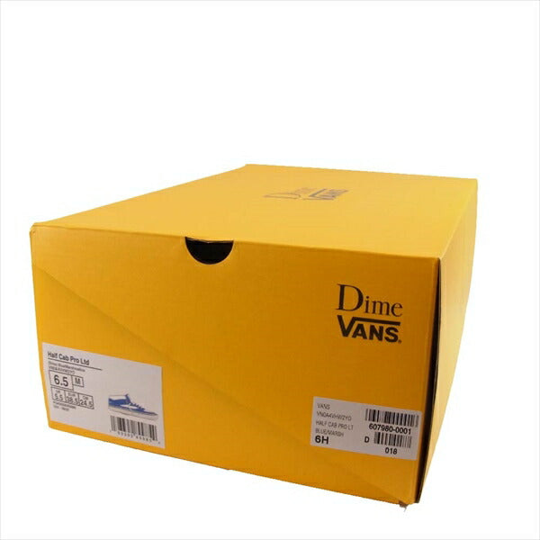 VANS バンズ VN0A4VHW2YO Half Cab Pro Ltd Dime スニーカー 水色×白 24.5㎝【新古品】【未使用】【中古】