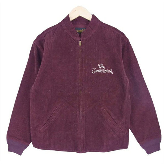 TENDERLOIN テンダーロイン CORDUROY JKT STAND コーデュロイ スタンドカラー ジャケット エンジ系 Ｓ【中古】