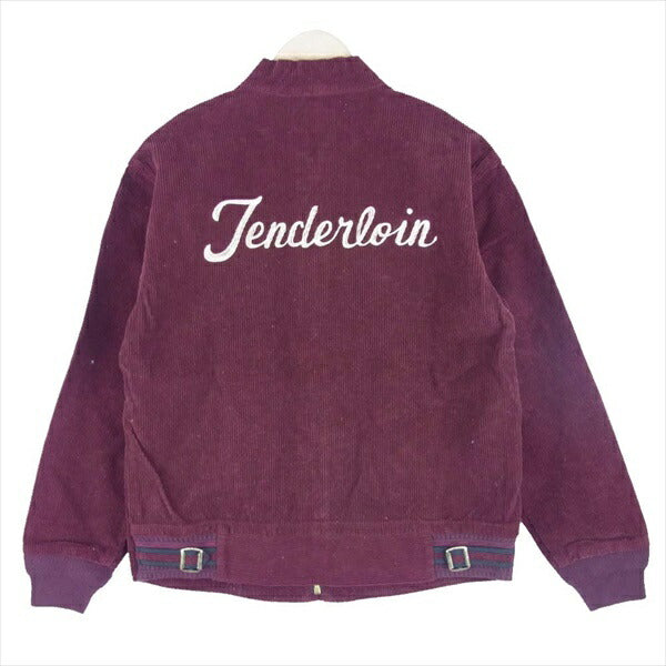 TENDERLOIN テンダーロイン CORDUROY JKT STAND コーデュロイ スタンドカラー ジャケット エンジ系 Ｓ【中古】