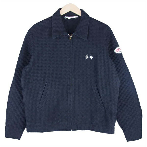 TENDERLOIN テンダーロイン 14SS T-WAFFLE JKT ZIP ワッフル ジップ ジャケット ブラック系 Ｍ【中古】