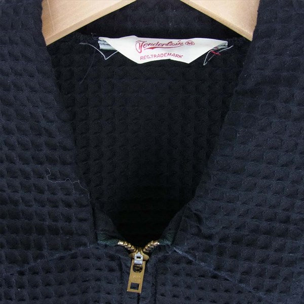TENDERLOIN テンダーロイン 14SS T-WAFFLE JKT ZIP ワッフル ジップ ジャケット ブラック系 Ｍ【中古】