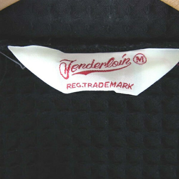 TENDERLOIN テンダーロイン 14SS T-WAFFLE JKT ZIP ワッフル ジップ ジャケット ブラック系 Ｍ【中古】