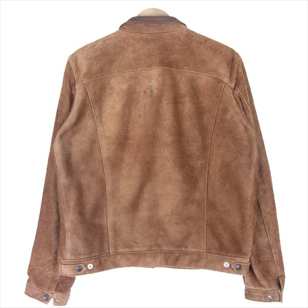 TENDERLOIN テンダーロイン T-O.G.L.3RD BS JKT スウェード カウレザー ジャケット ブラウン系 S【中古】
