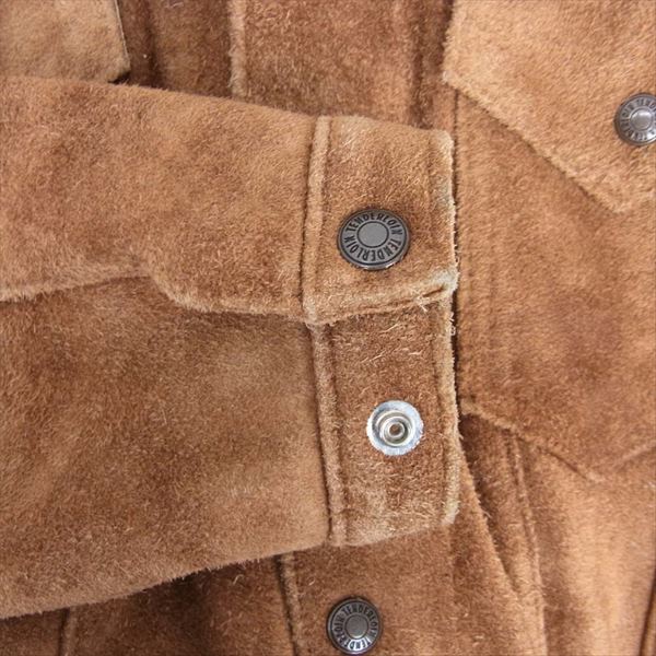 TENDERLOIN テンダーロイン T-O.G.L.3RD BS JKT スウェード カウレザー ジャケット ブラウン系 S【中古】