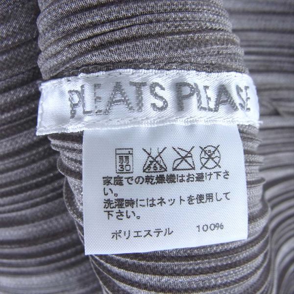 PLEATS PLEASE プリーツプリーズ イッセイミヤケ ISSEY MIYAKE PP73-JD408 Gジャンタイプ ジャケット レディース 長袖シャツ カーキ(オリーブグリーン)系 3【美品】【中古】