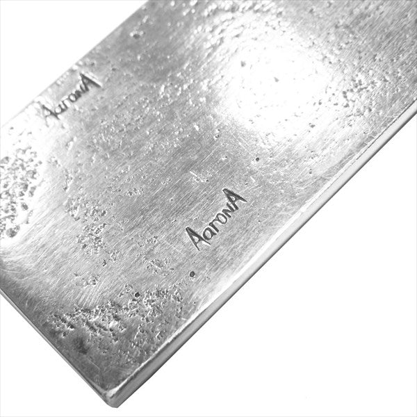 アーロンアンダーソン ナバホ プレート ペンダント ネックレス シルバー【中古】