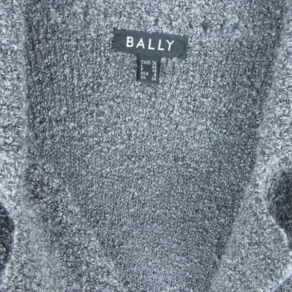 BALLY バリー 2870412 ウール ガウン ニット グレー系 グレー系 UK 34【中古】