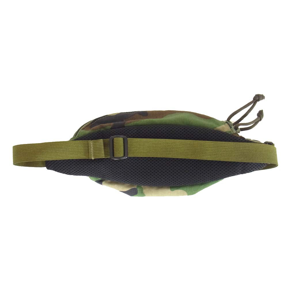 BRIEFING ブリーフィング FLIGHT LIGHT MINI POD BRF100219 WOODLAND CAMO ウエストポーチ カーキ系【極上美品】【中古】