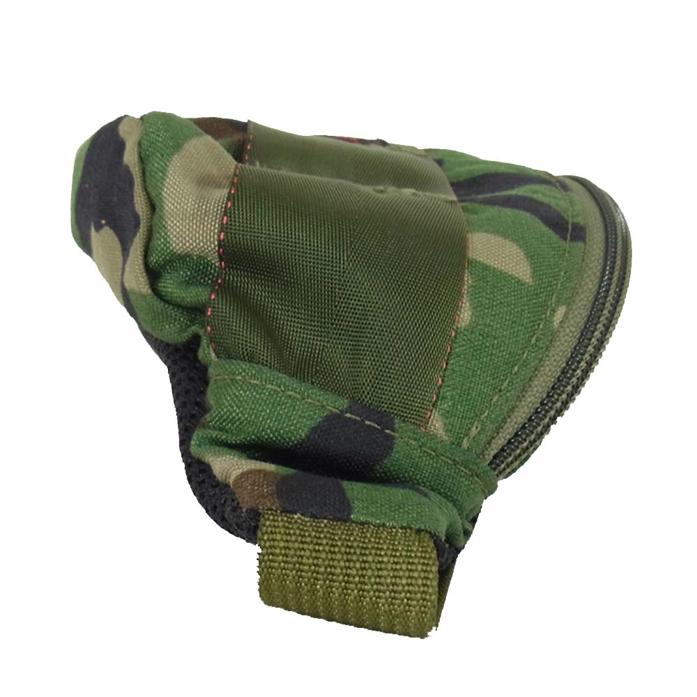 BRIEFING ブリーフィング FLIGHT LIGHT MINI POD BRF100219 WOODLAND CAMO ウエストポーチ カーキ系【極上美品】【中古】