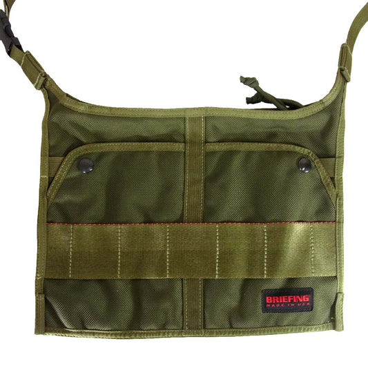 BRIEFING ブリーフィング T-SACOCHE BRM183206 RANGER GREEN カーキ系【極上美品】【中古】