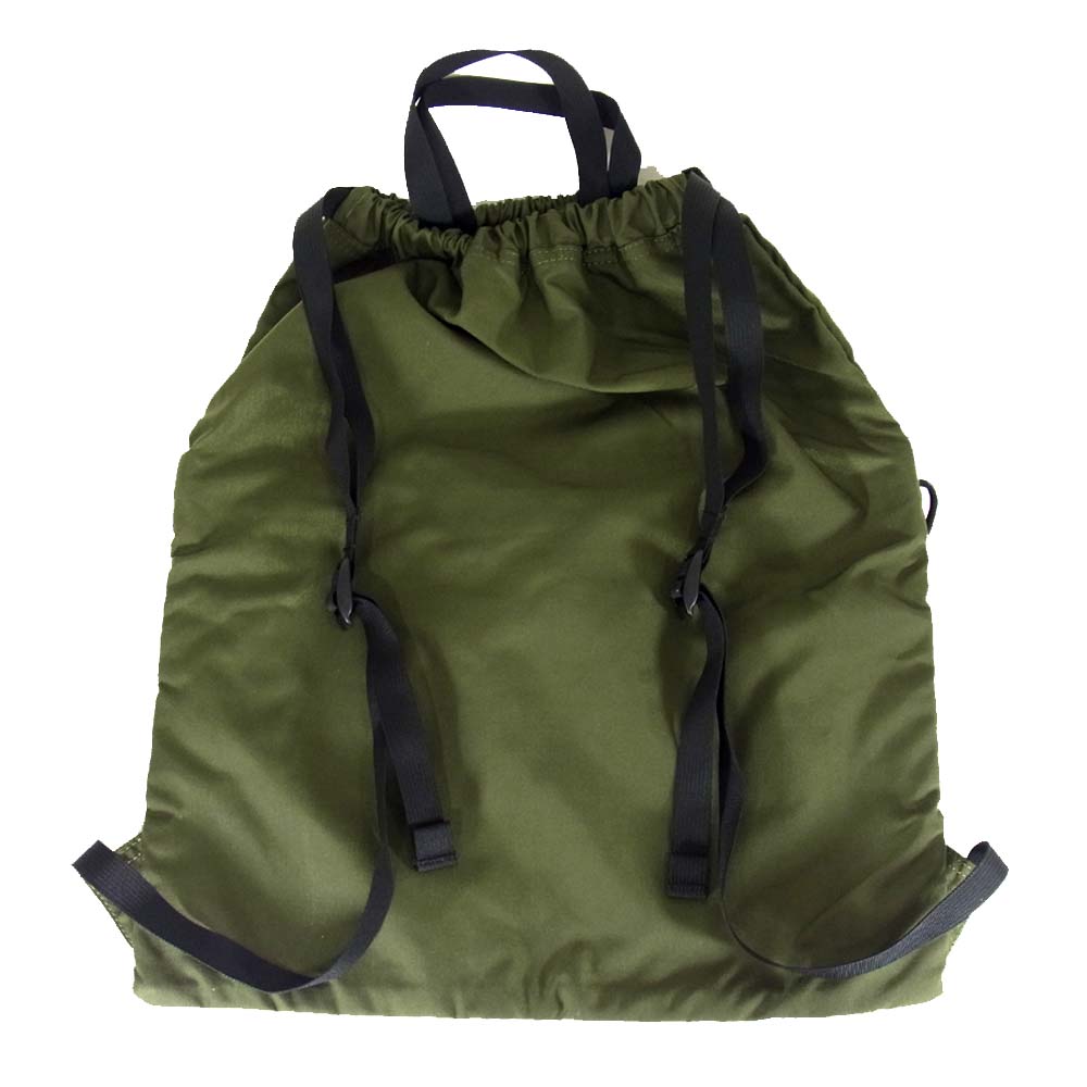 BRIEFING ブリーフィング BEGIN別注  ナップサック カーキ系【極上美品】【中古】
