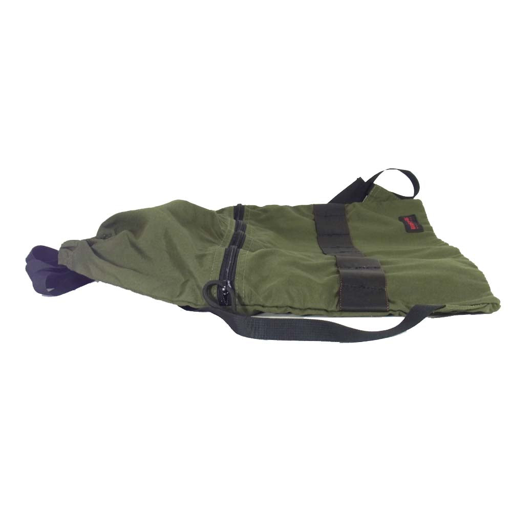 BRIEFING ブリーフィング BEGIN別注  ナップサック カーキ系【極上美品】【中古】