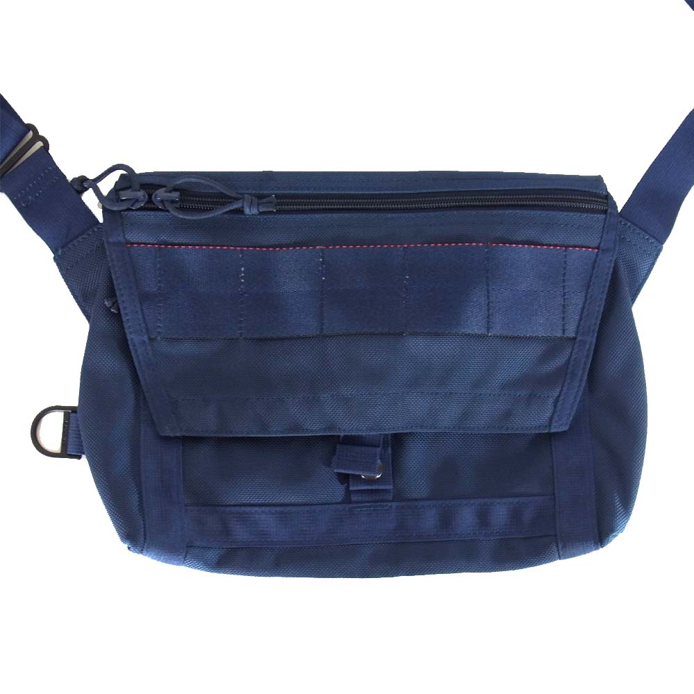 BRIEFING ブリーフィング BEAMS PLUS別注 Fleet Messenger Bag NAVY メッセンジャーバック ネイビー系【極上美品】【中古】